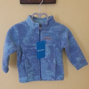 NEW Columbia Sky Blue Fleece Jacket